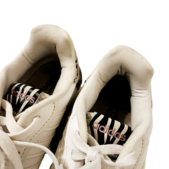 Adidas Postmove SE Low-Top White and Animal Print Sneakers GY6123 Women's Size 6 - Picture 7 of 14